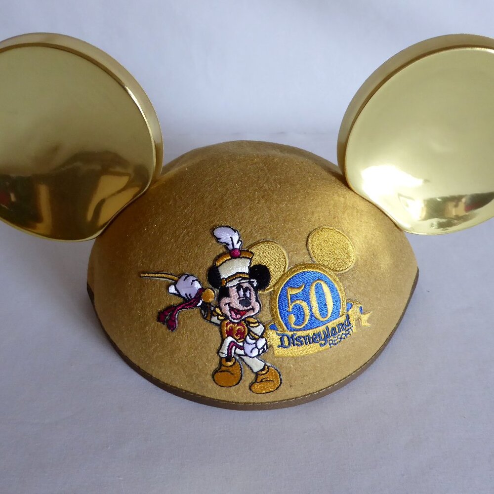 NEW 2005 DISNEYLAND 50TH ANNIVERSARY ADULT MOUSE EARS MAGNET BROCHURE LOT - Picture 2 of 13